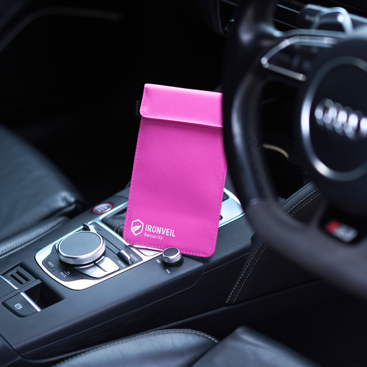 Ironveil Faraday Pouch [Pink] car