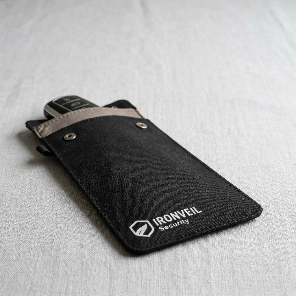 Large [black] with key inside