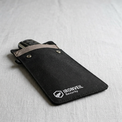 Large [black] with key inside