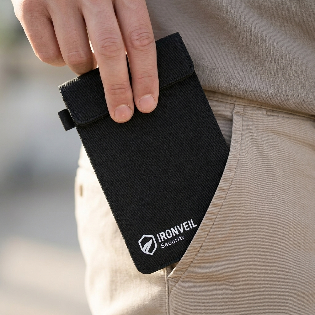 Large [Black] in pocket